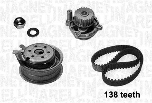 MAGNETI MARELLI Vesipumppu + jakohihnasarja 341403640001